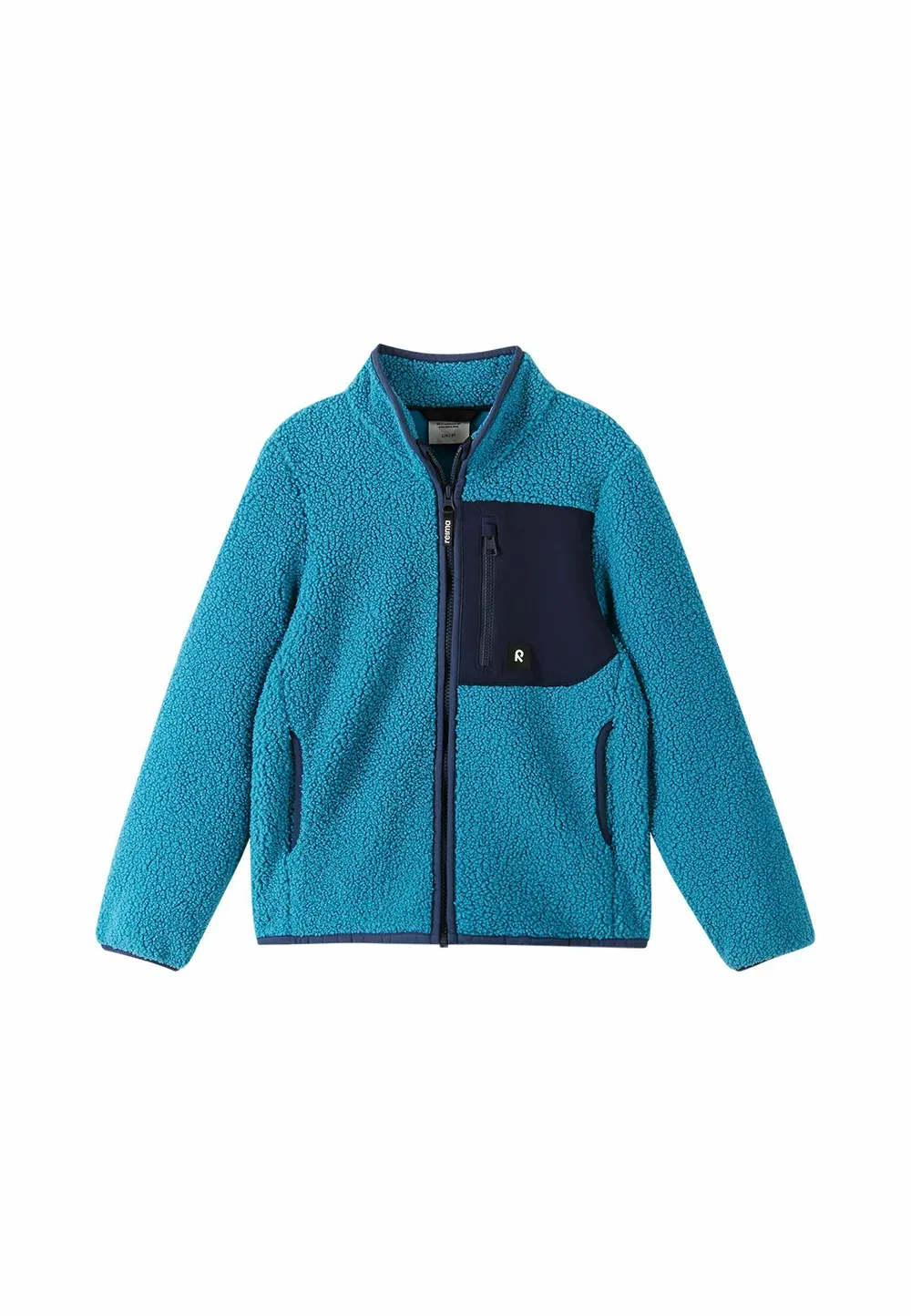 Флисовая куртка турина унисекс - флисовая куртка Reima, Aquatic Blue — фото 2