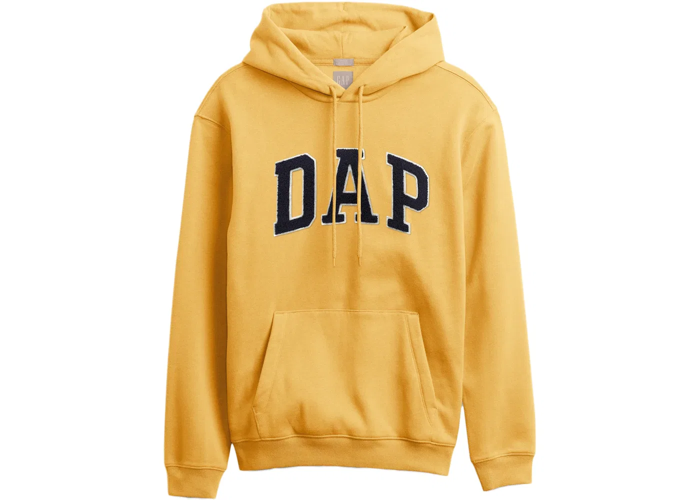 Мужская худи с принтом DAP Gap x Dapper Dan, Golden Yellow