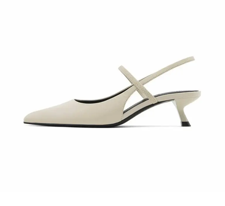 

Туфли WITH ELASTIC Massimo Dutti, горчица