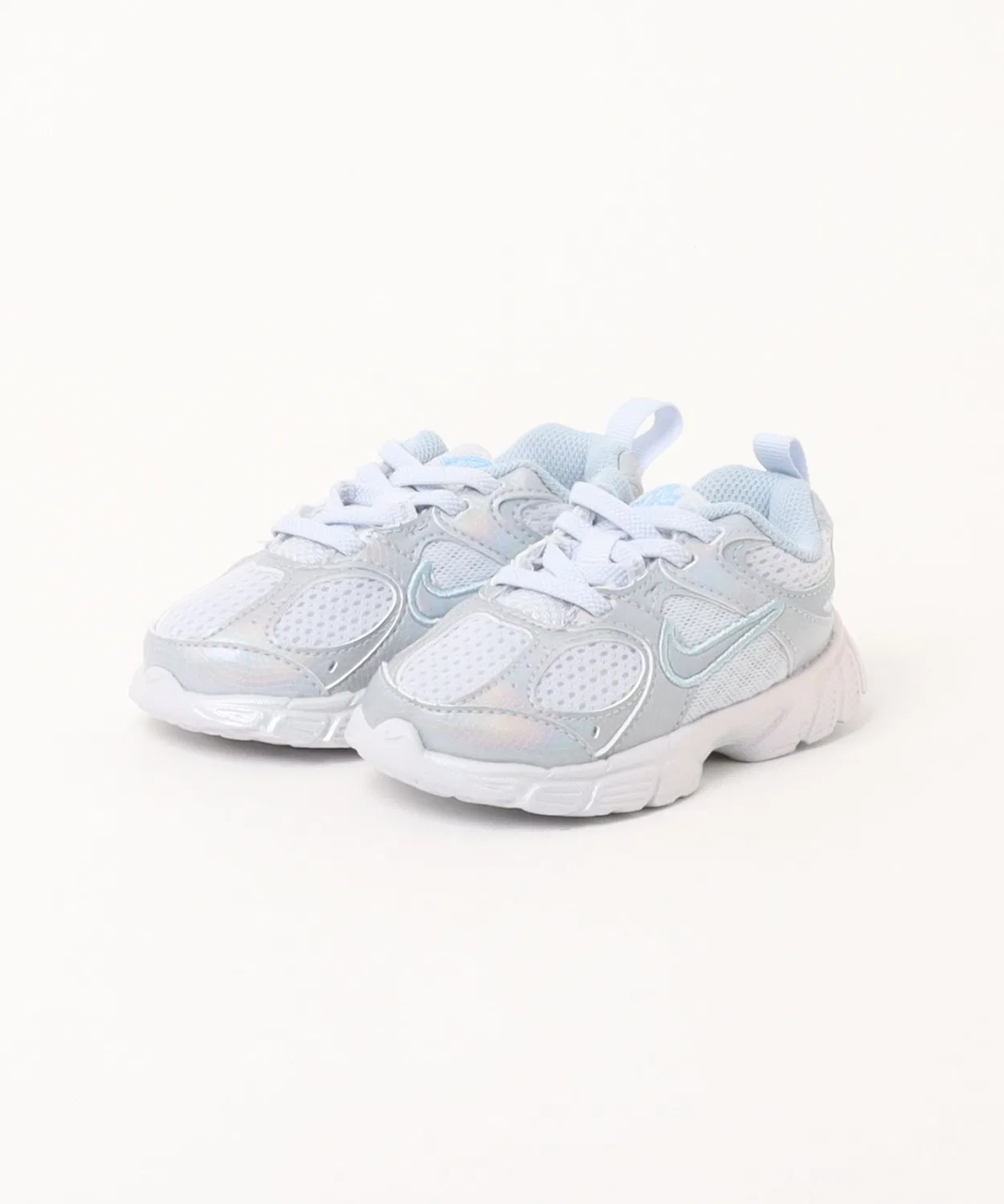 Детские кроссовки с принтом V5 RNR LILS E TD NIKE, Football Grey/Football Blue