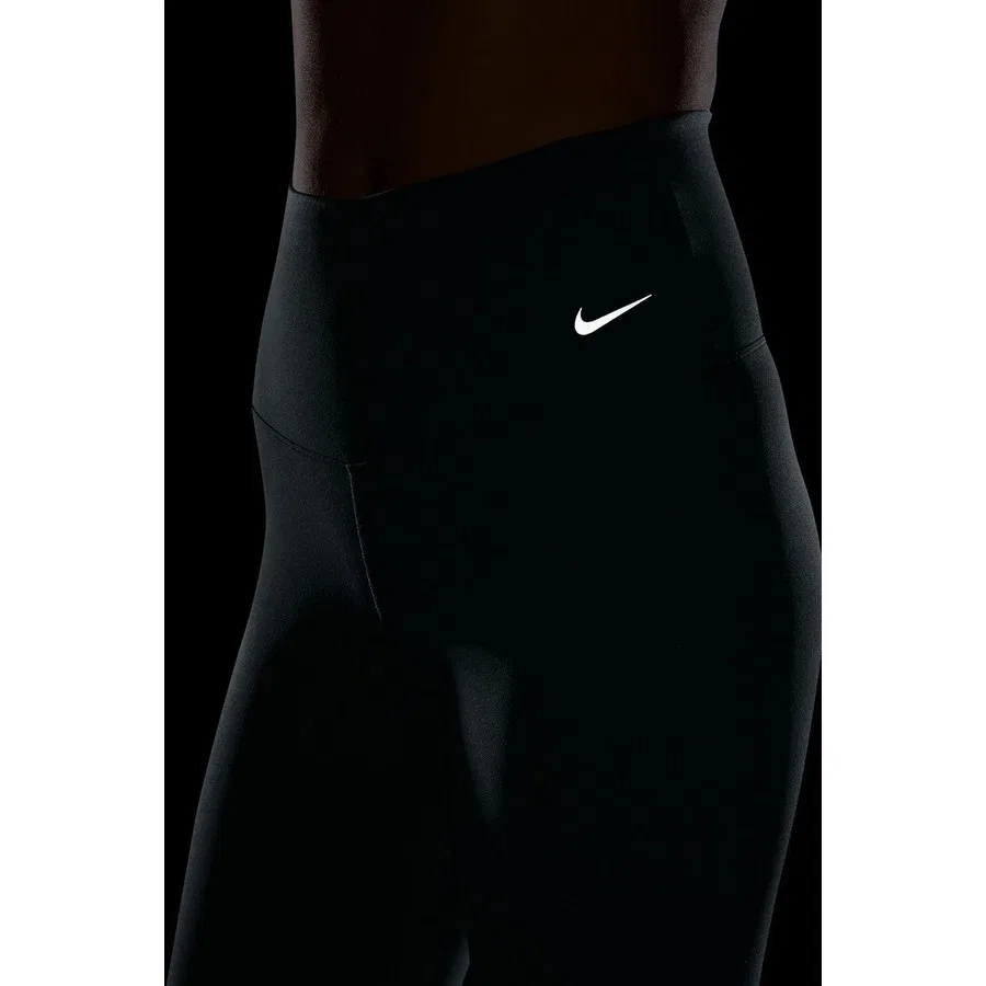 Женские тренировочные леггинсы 7/8 с высокой посадкой Nike Dri Fit Zenvy Gentle Support Infina Soft, Зеленый — фото 4