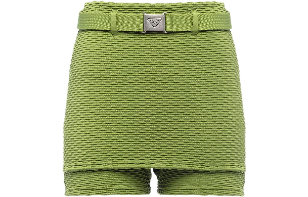 

Шорты женские Prada повседневные, зеленый