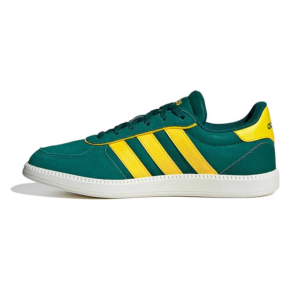 Детские кроссовки для девочек с низким силуэтом Breaknet Sleek Adidas, Green — фото 3