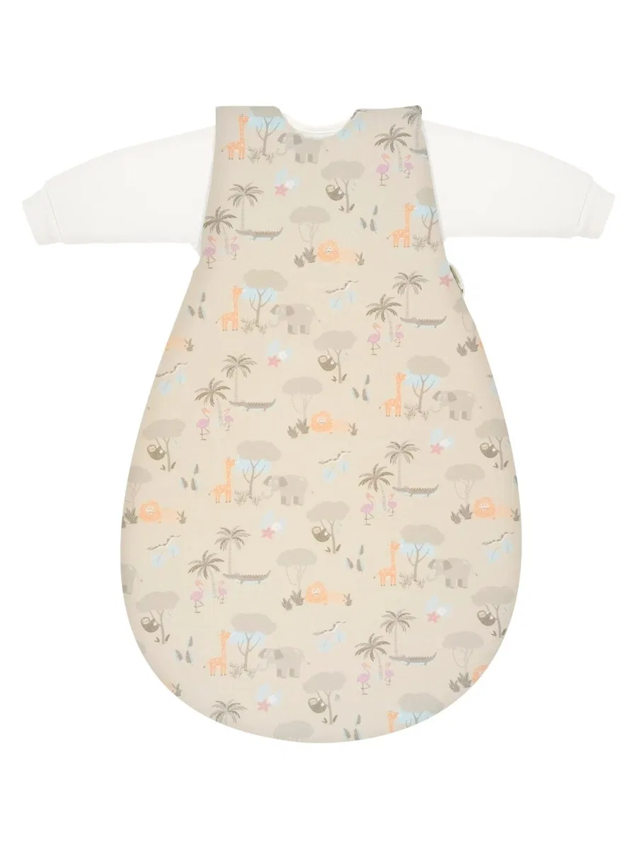 Спальный мешок ALVI 'Schlafsack Baby-Maxchen 3-teilig Baumwolle' в цвете Mottled Beige — фото 2