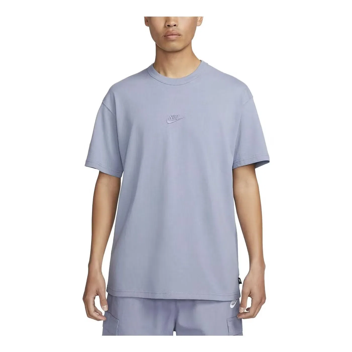Футболка с принтом Sportswear Premium Essentials Nike, серый
