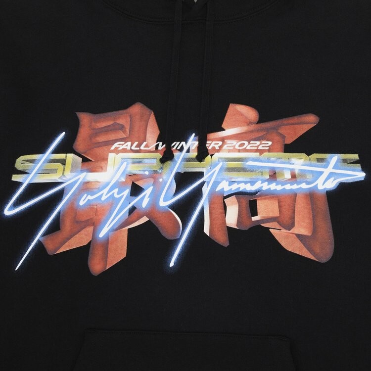 Толстовка Supreme x Yohji Yamamoto x TEKKEN Hooded Sweatshirt 'Black', черный — фото 4