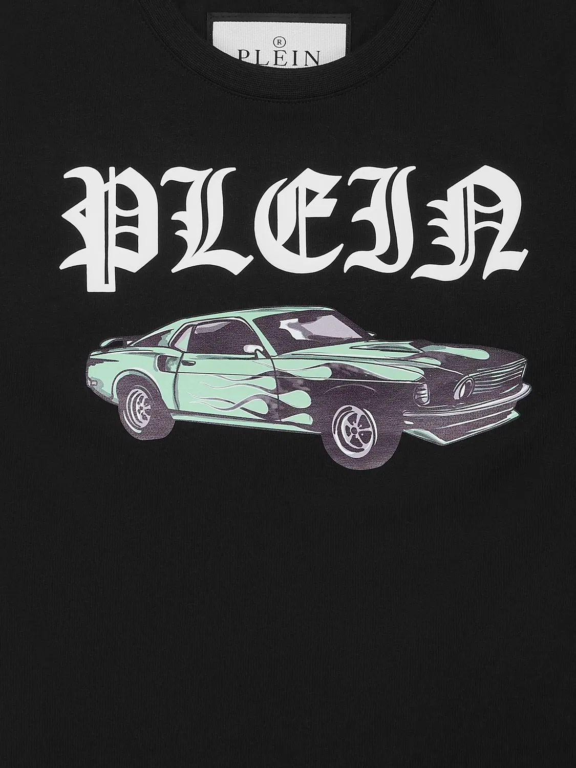 Футболка с графическим принтом Cars Racing Philipp Plein, черный — фото 3