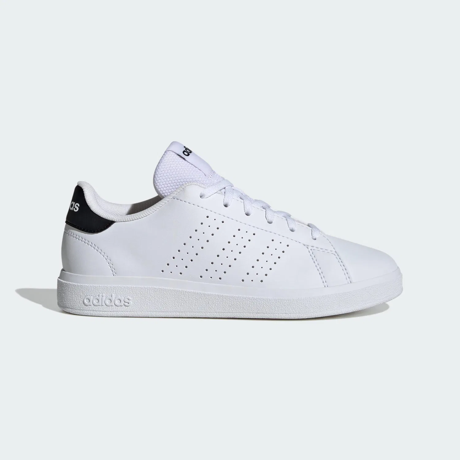 Детские кроссовки с закрытой пяткой Advantage Base 2.0 Adidas, Weiss Schwarz