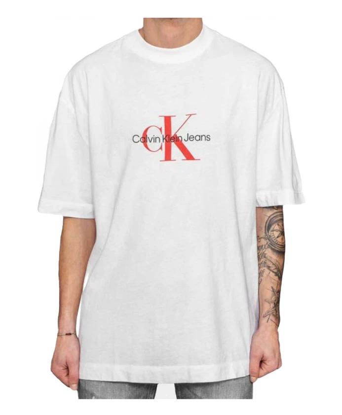 

Футболка Archive с монологом Calvin Klein, белый