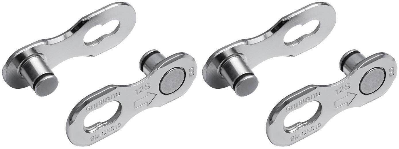 

Цепной замок SM-CN910 12 скоростей SHIMANO, серебро / серебро / серебро