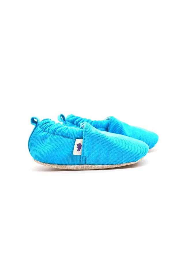 Детские пинетки для новорожденных текстильные Morgedan, Turquoise