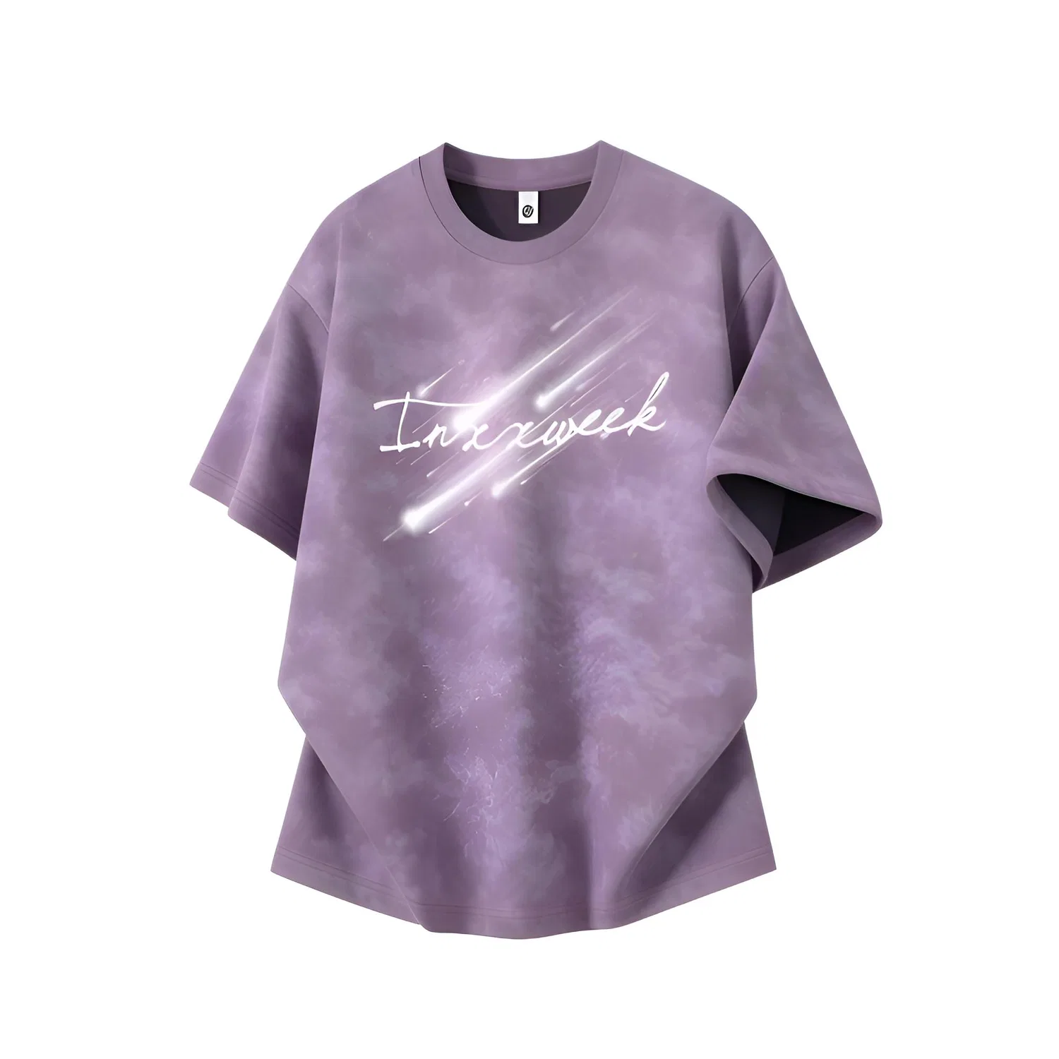Детская футболка с круглым вырезом GWAF, Purple
