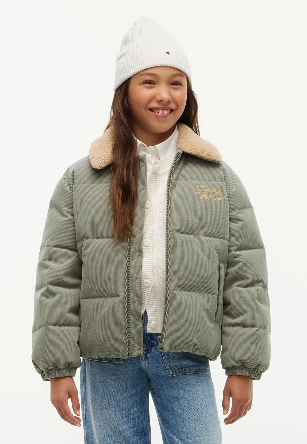 Пуховик - зимняя куртка Tommy Hilfiger, Utility Sage