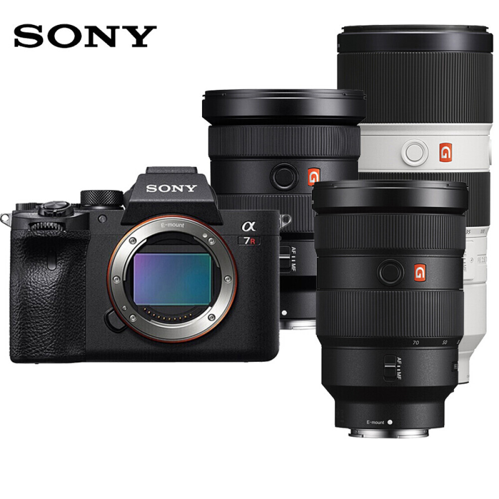 

Фотоаппарат Sony Alpha 7R IV （FE 24-70+16-35+70-200） с картой памяти 512G