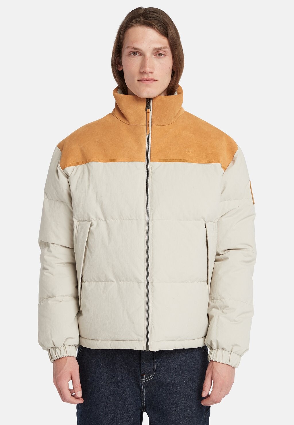 

Пуховик Welch Mountain Ultimate Puffer Timberland, цвет island fossil
