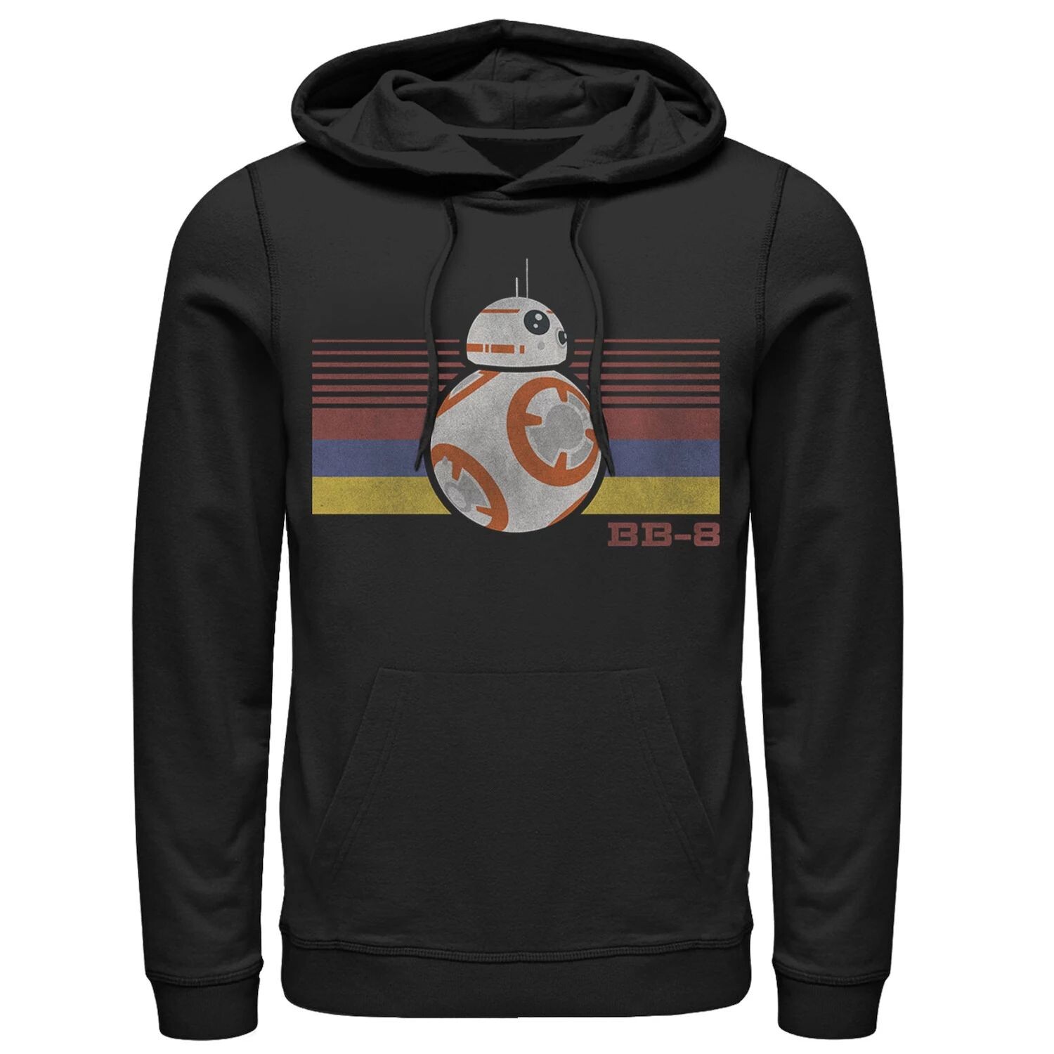 

Мужская толстовка в полоску в стиле ретро «Звездные войны BB-8» Star Wars