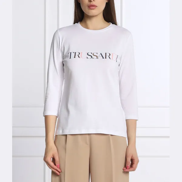

Блузка стандартного кроя Trussardi, белый