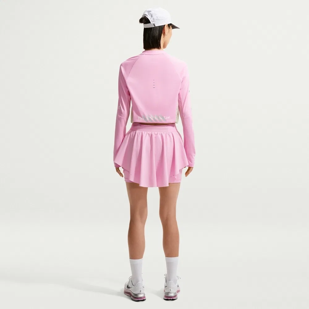 Женская юбка миди хлопковая Nike, Pink — фото 3