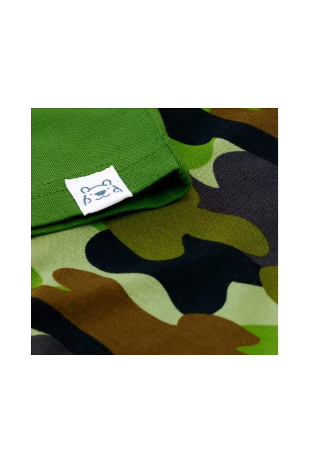 Пижама с принтом Military Camo Harry Bear, Green — фото 4