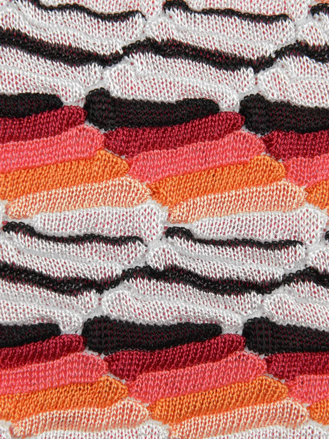 Купальник зигзагообразной вязки Missoni Kids, белый — фото 4