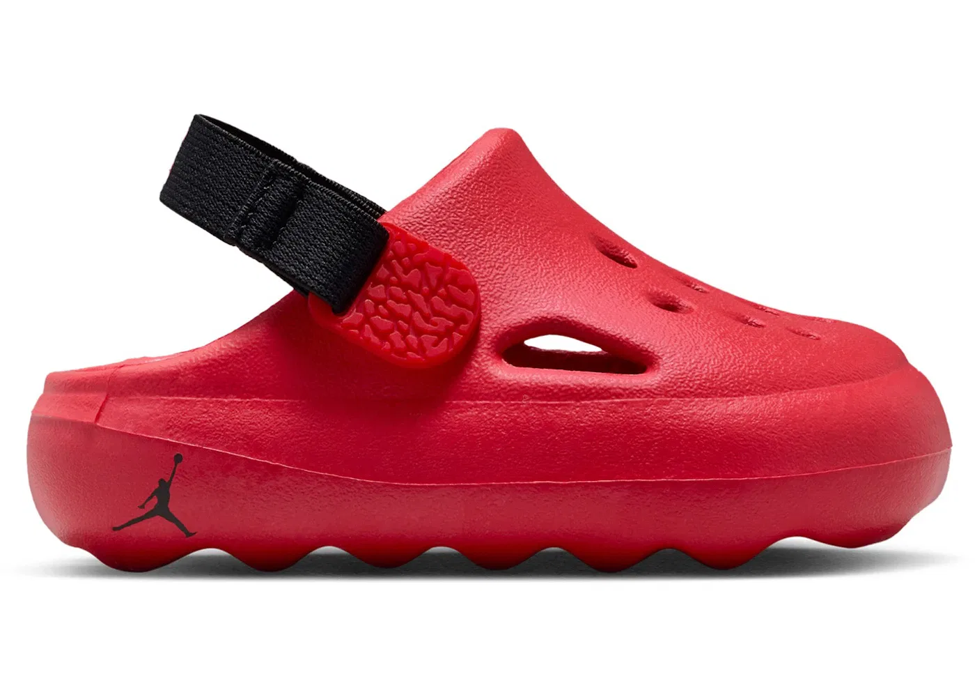 Детские шлепанцы Jordan Hydrip University Red/Black, University Red/Black