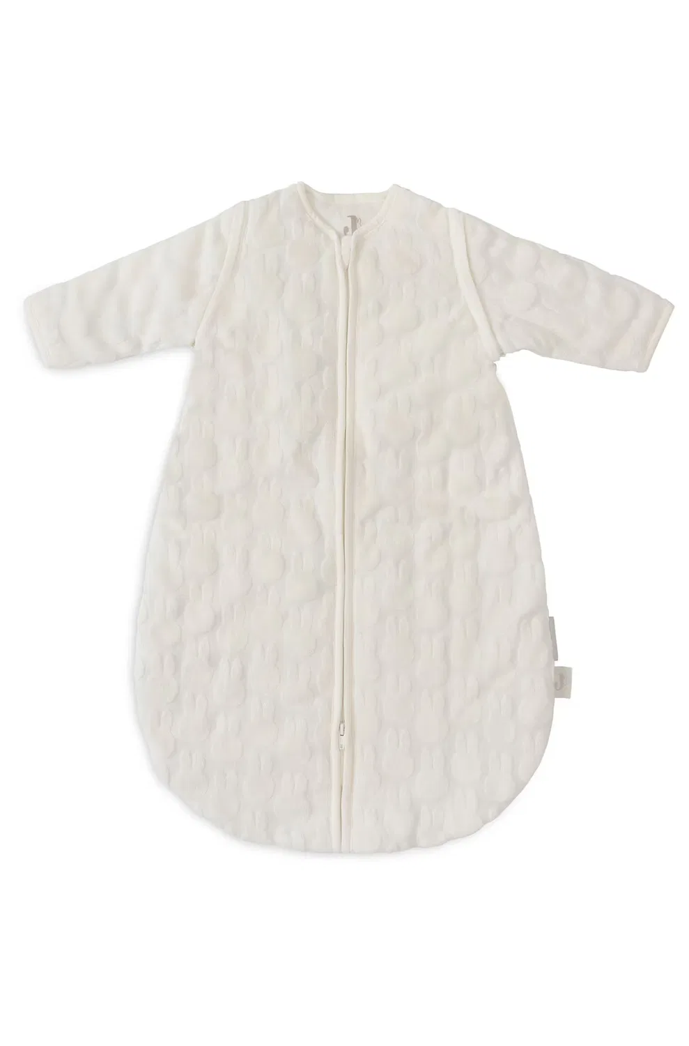 Спальный мешок со съемными рукавами, круглый Jollein, Miffy Jacquard/Ivory — фото 2