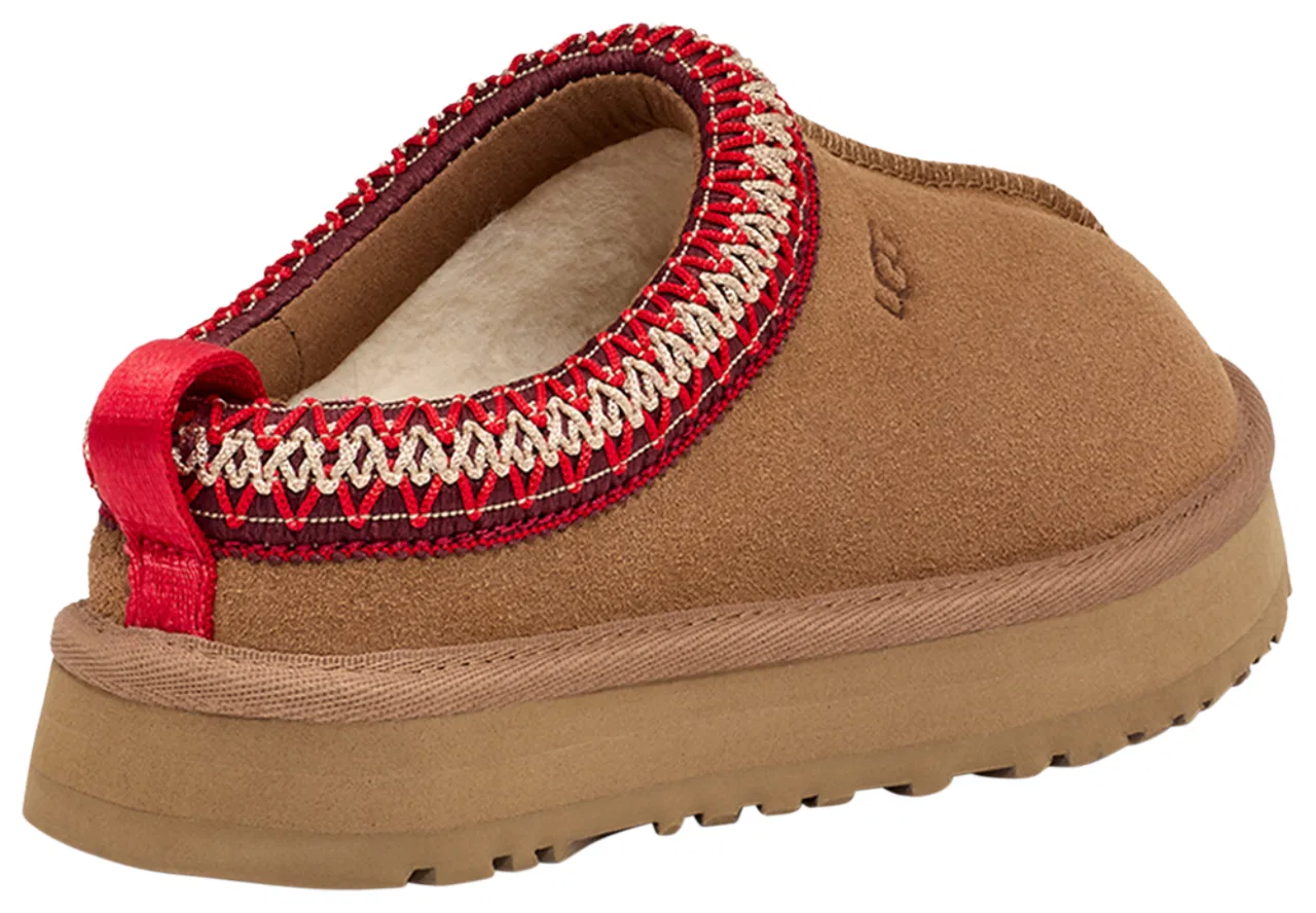 Сандалии для девочек Tazz Platform UGG, цвет Chestnut — фото 4
