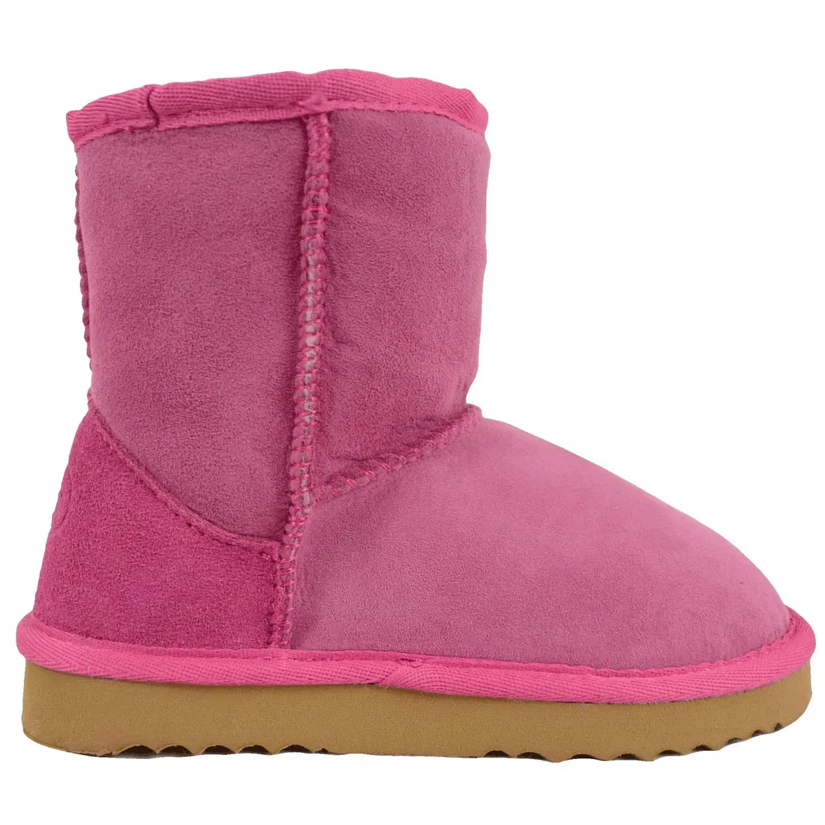 Детские сапожки из овчины с укрепленной пяткой Snugrugs, Pink