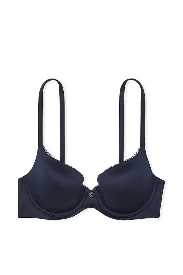 Женский бюстгальтер с пуш-ап с геометрическим принтом Balen Victoria'S Secret, Light Navy Blue — фото 4