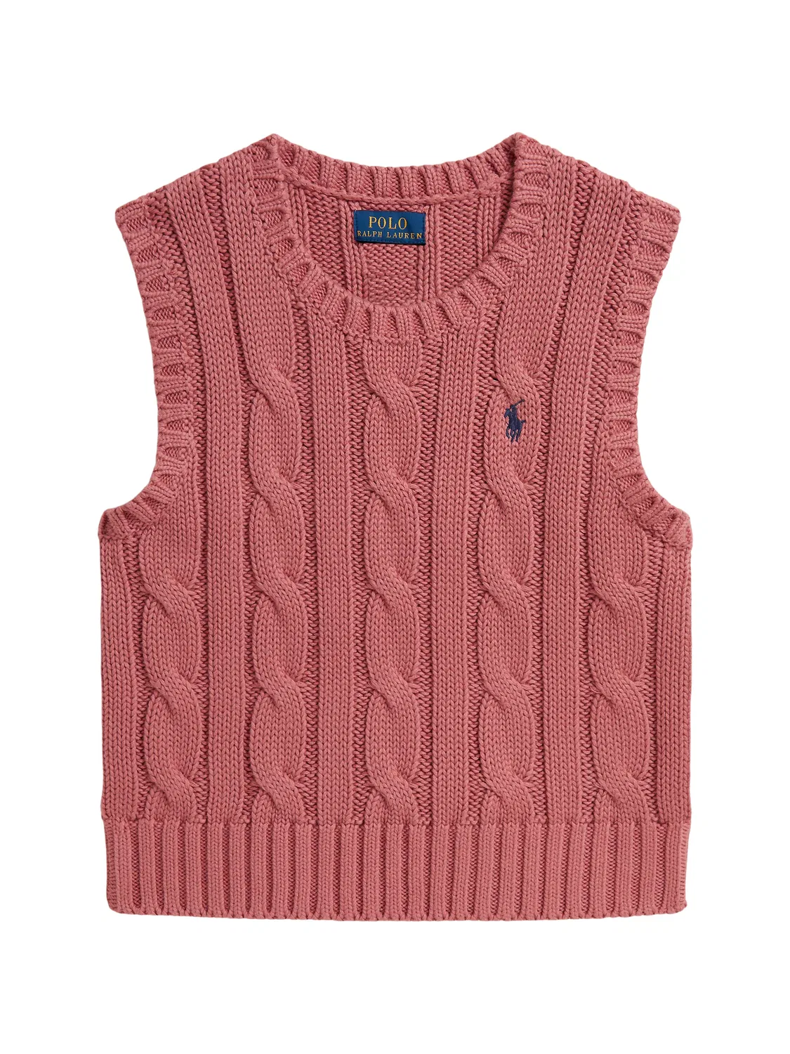 Polo Ralph Lauren Жилет из хлопка розовый