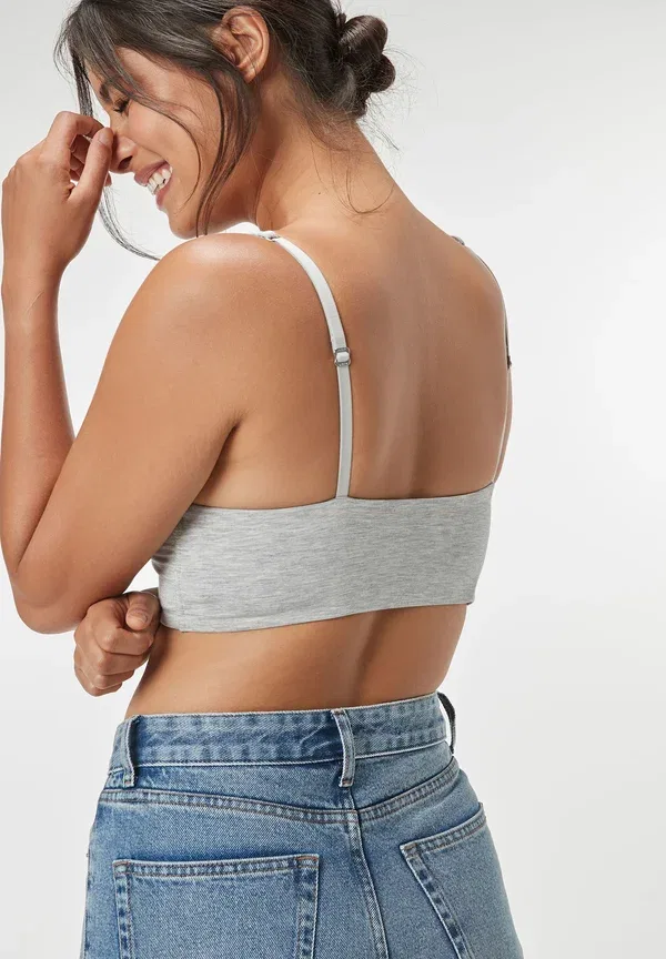Топ-бюстье Daisy forever comfortâ longline bustier Next, серый — фото 2