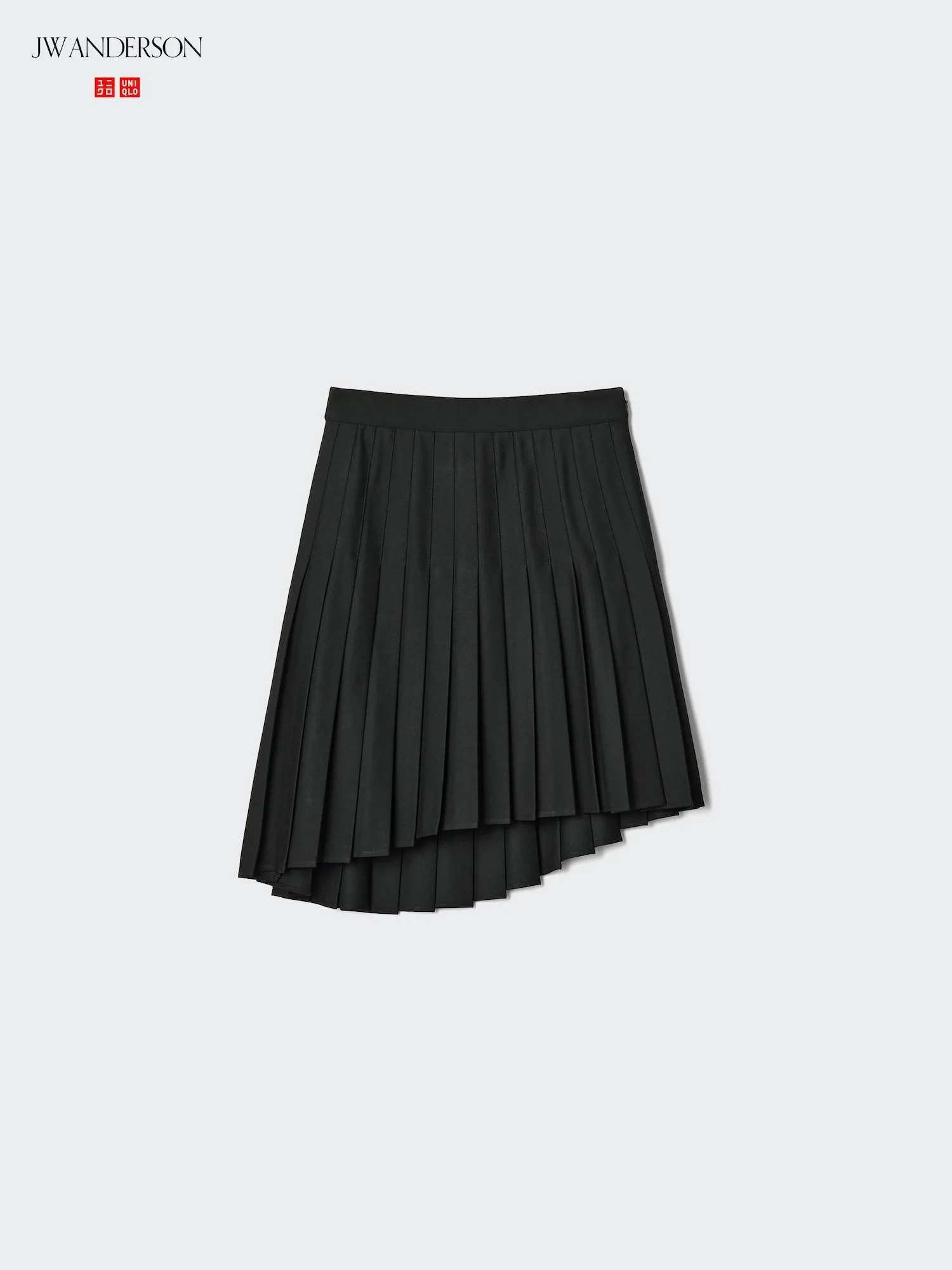 Юбка Uniqlo x JW Anderson Pleated, 09 черный — фото 3