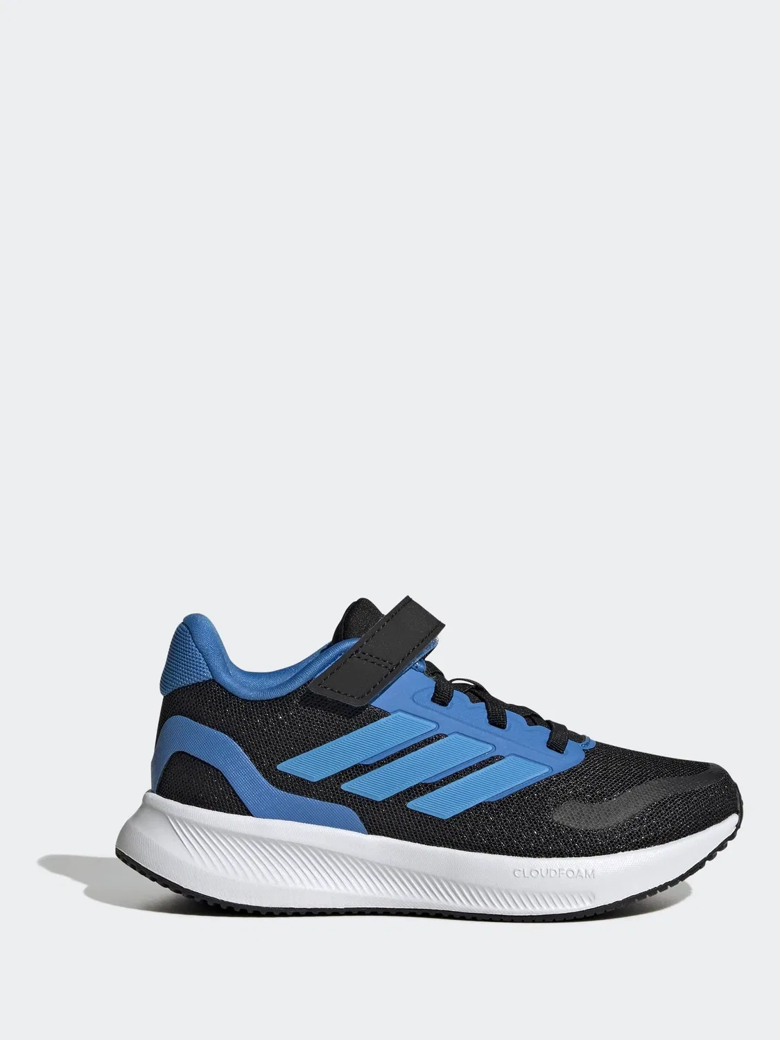 Кроссовки беговые Runfalcon 5 adidas, черный/синий — фото 2