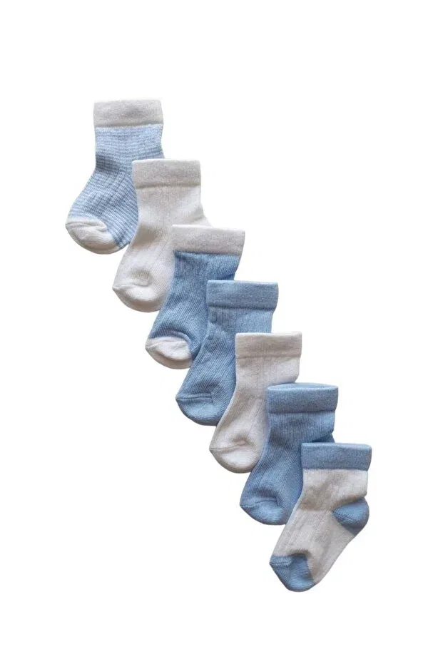 Детские носки хлопковые 7 шт Next Baby, Blue