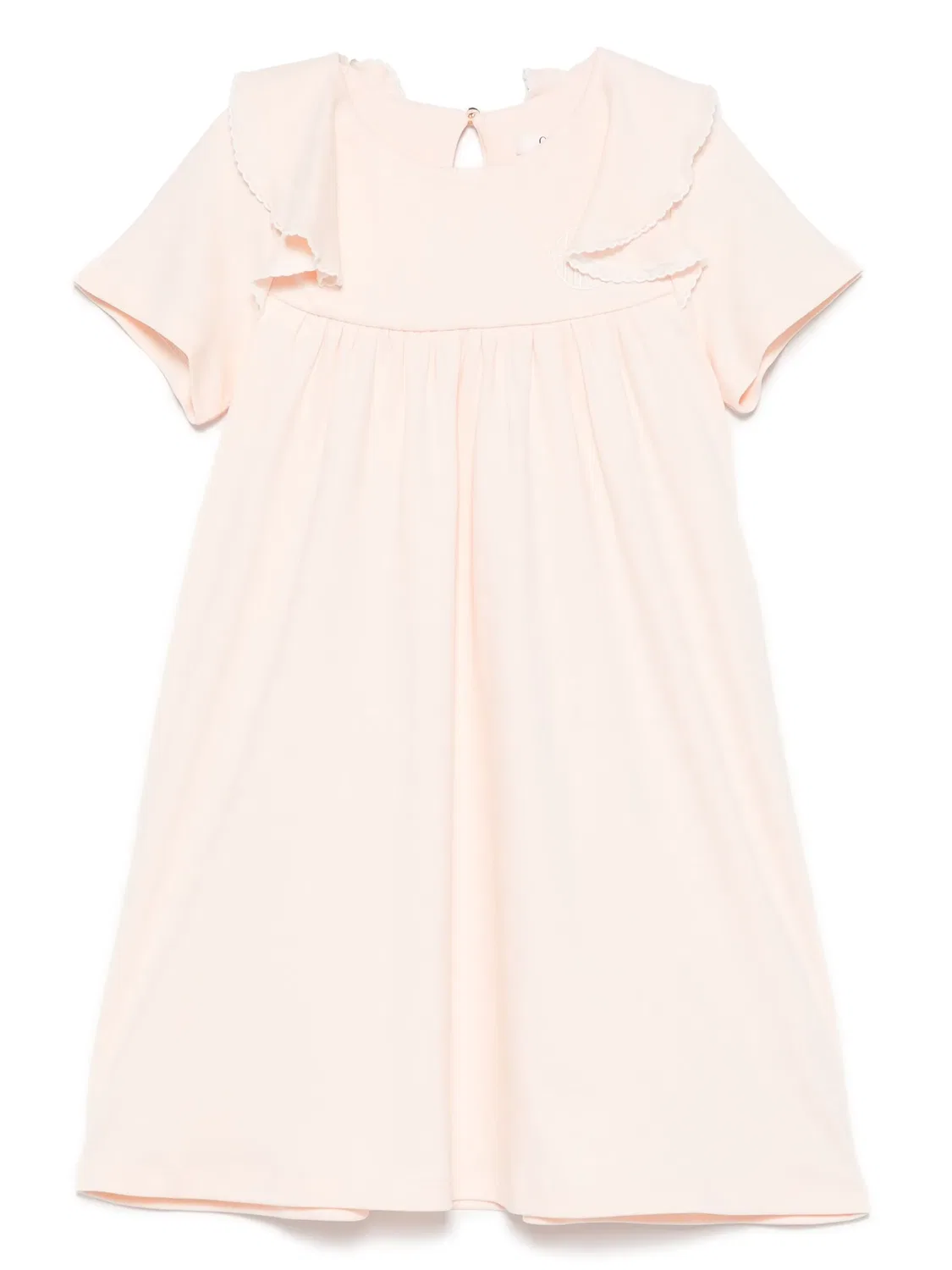 Платье из джерси Chloé, розовый