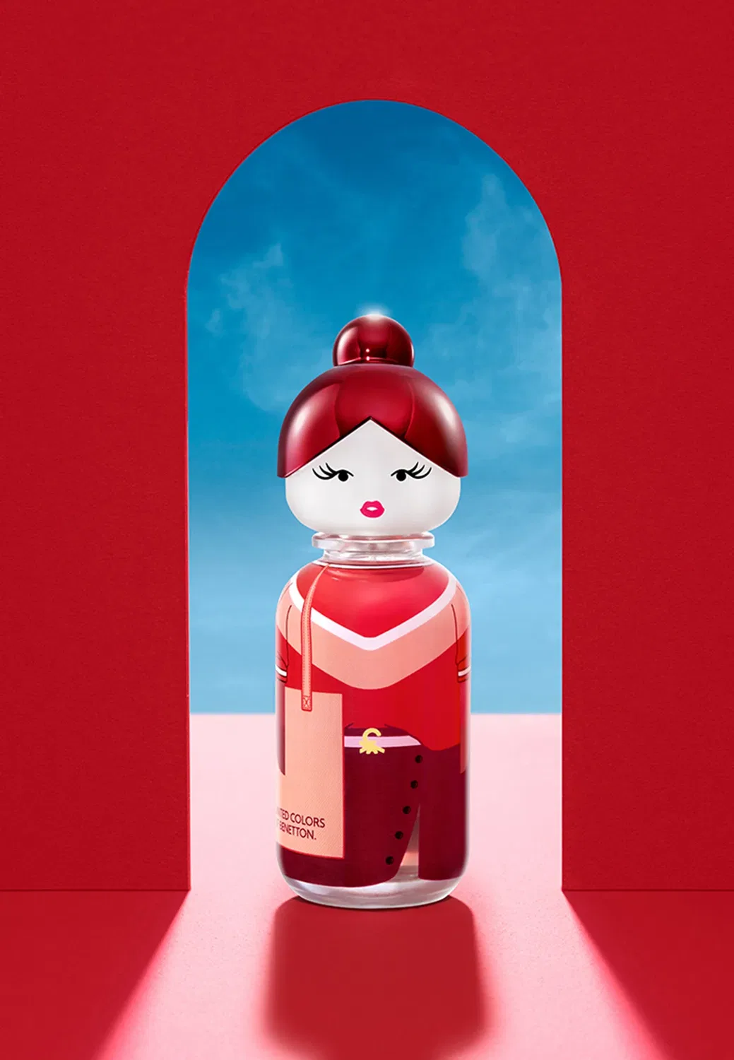 Sisterland Red Rose edt - туалетная вода Benetton Perfumes, 80 мл — фото 3