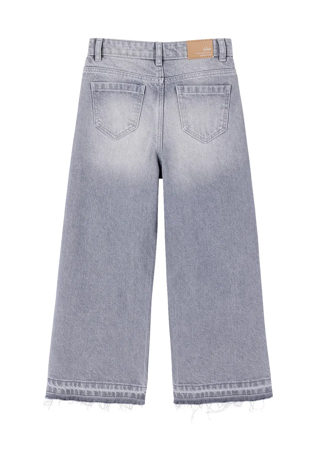 Mädchen Flare-Jeans - расклешенные джинсы Vertbaudet, Grau — фото 2