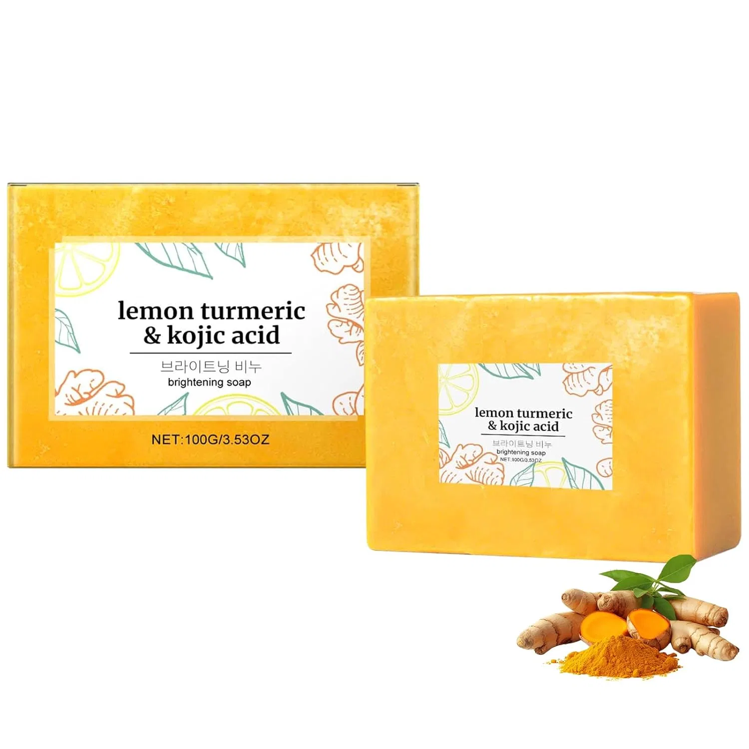 Твердое мыло Scentric Glow Soap, SKZKK, 100г, Yellow