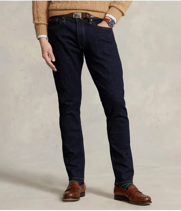 Мужские джинсы Slim Fit Sullivan Polo Ralph Lauren, Blu Marino