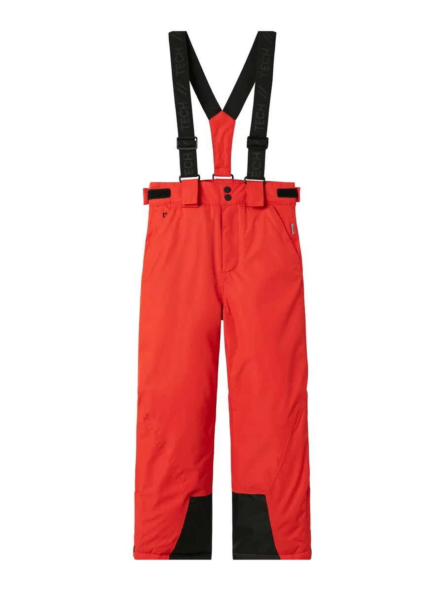 Брюки для активного отдыха NAME IT Regular Outdoor Pants 'NKNSlope10' красного цвета