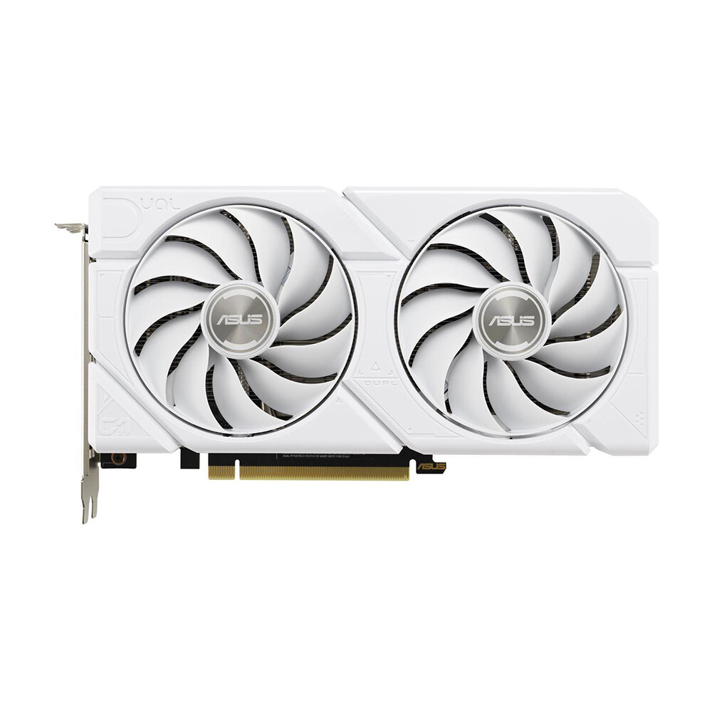 

Видеокарта Asus DUAL GeForce RTX 4070 SUPER EVO White OC Edition, 12 ГБ, белый