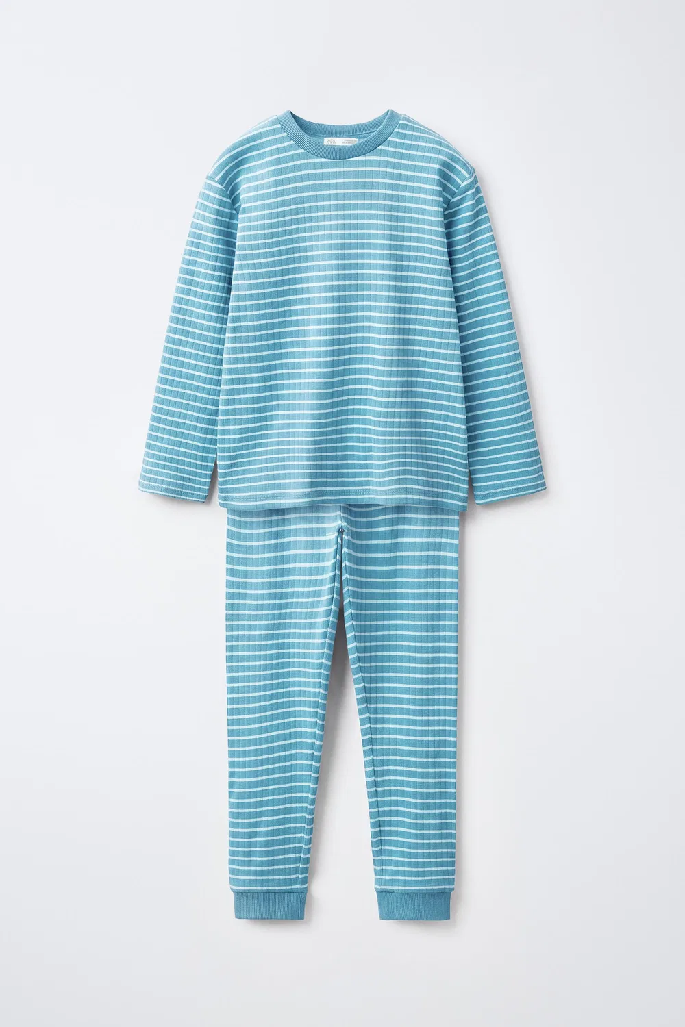 Пижама в полоску, 6-14 лет ZARA, Blue