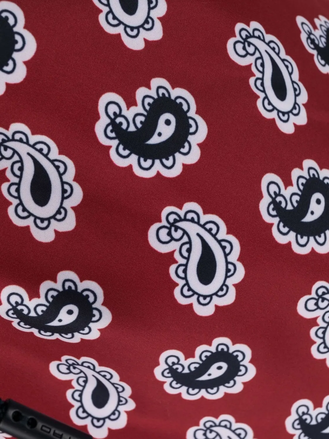 Шорты для плавания с принтом пайсли ETRO, красный — фото 3