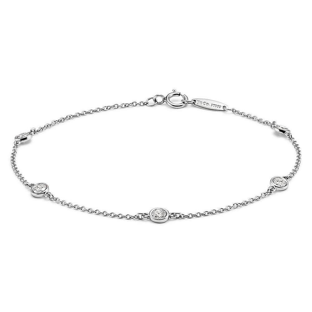 

Браслет Tiffany & Co. Elsa Peretti Diamonds by the Yard, платина