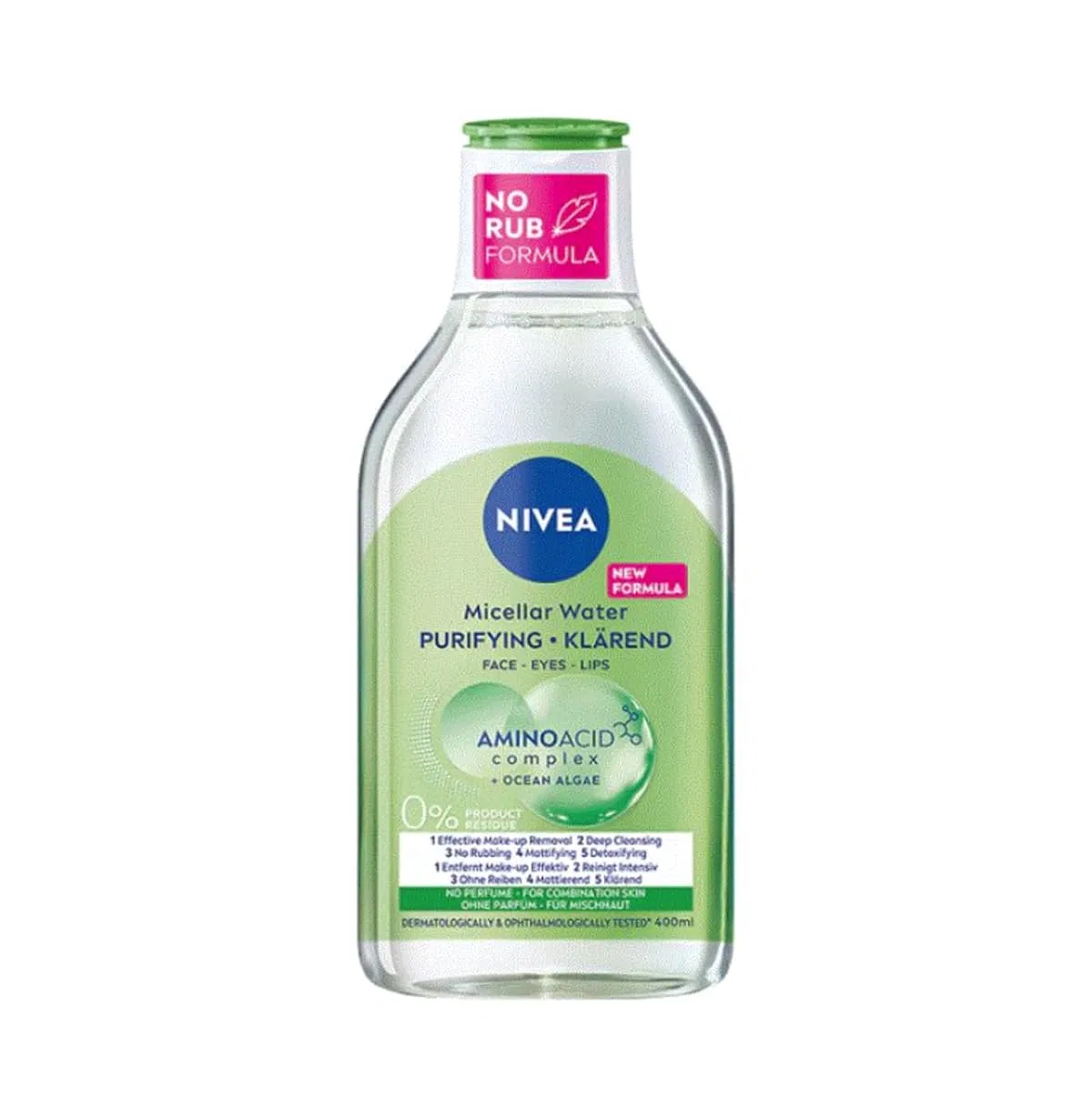 Мицеллярная вода с аминокислотным комплексом NIVEA, 400 мл