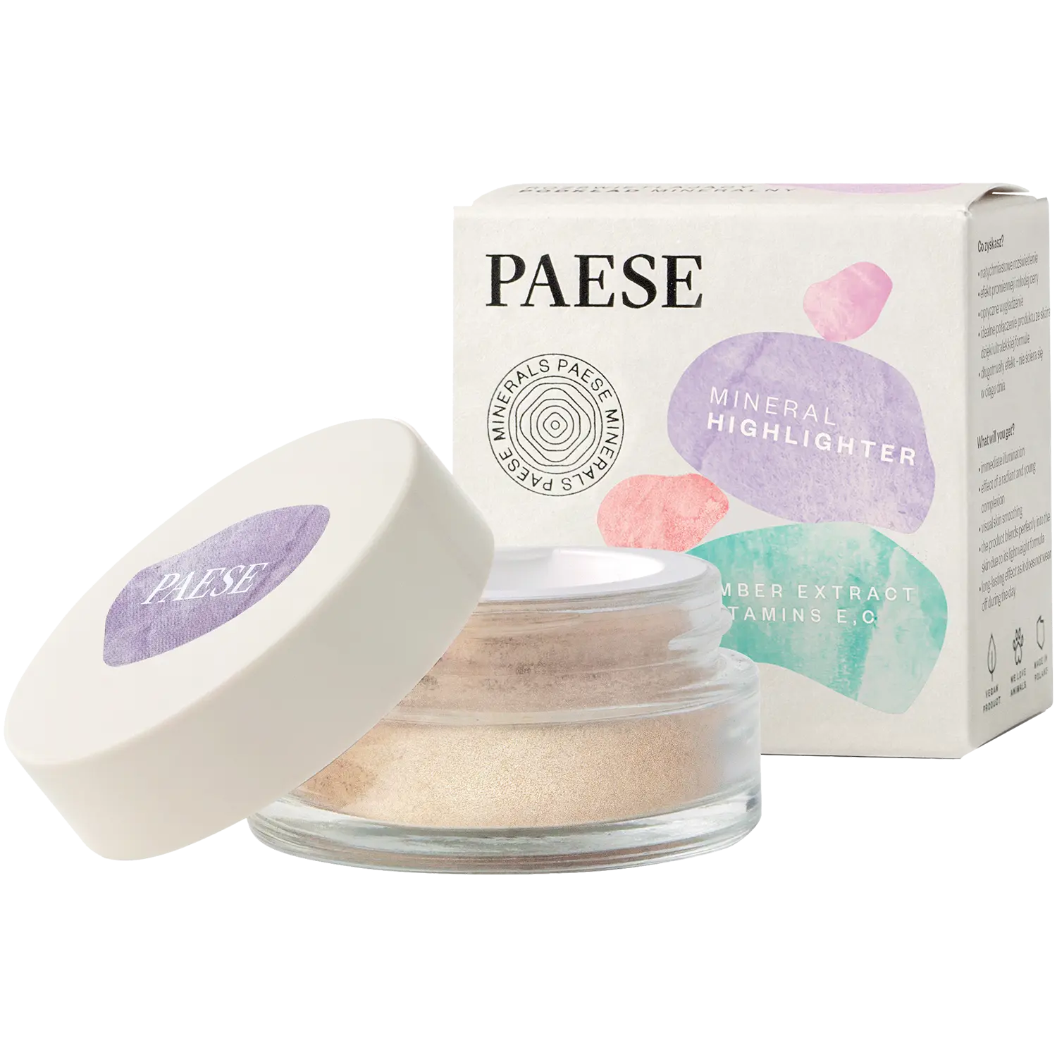 

Paese Minerals хайлайтер для лица 500, 6 г