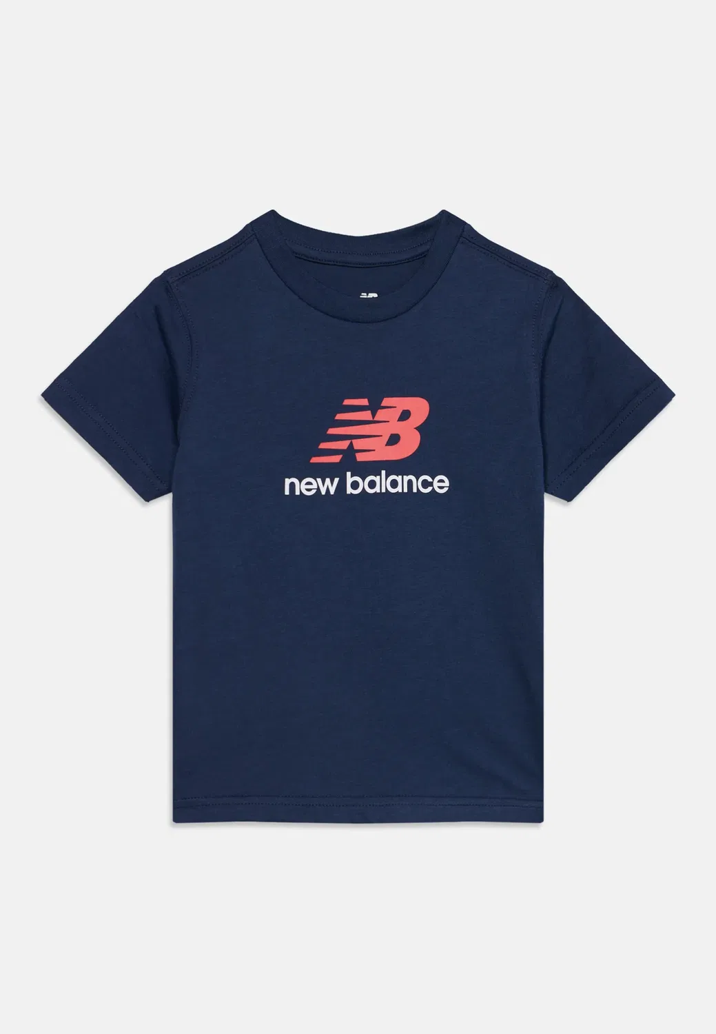 Футболка с принтом и логотипом Stacked New Balance, Navy — фото 3