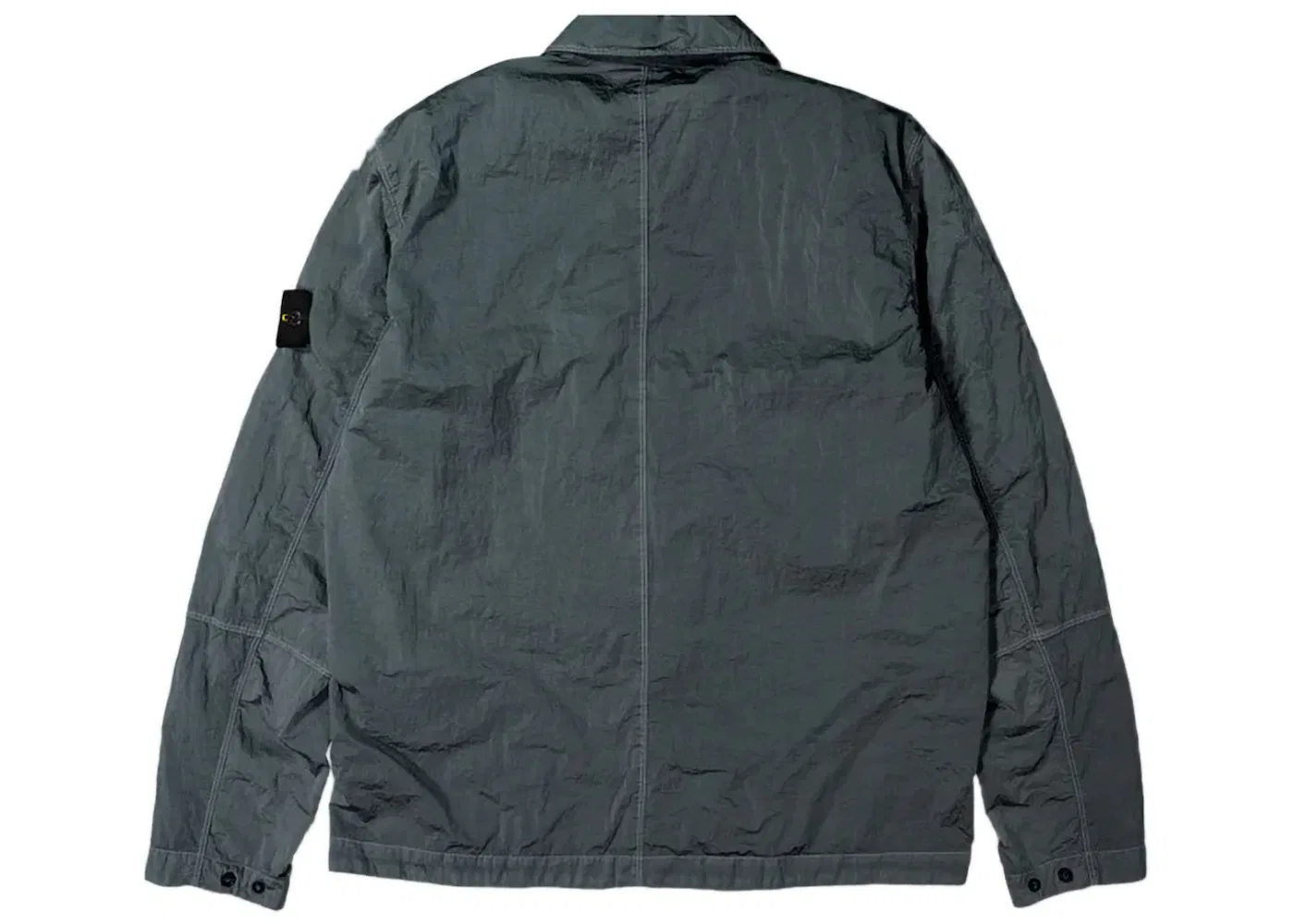 Мужская куртка-рубашка с длинным рукавом Stone Island, Green/Grey — фото 2