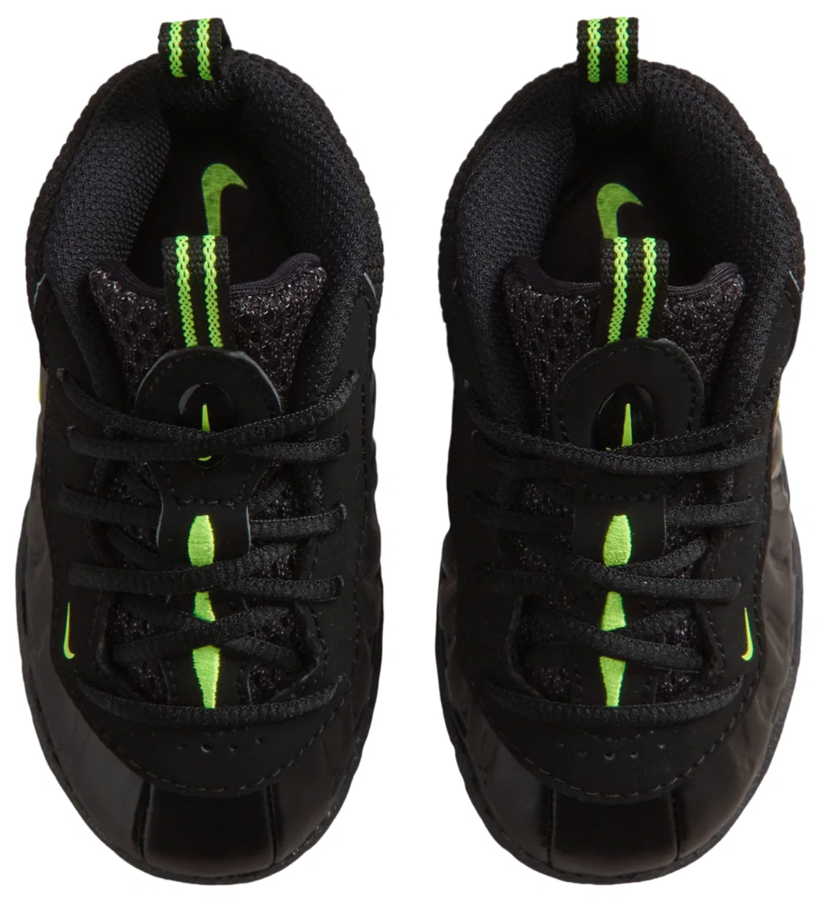 Кроссовки для мальчиков Little Posite Pro Nike, цвет Voltage Yellow/Black — фото 4