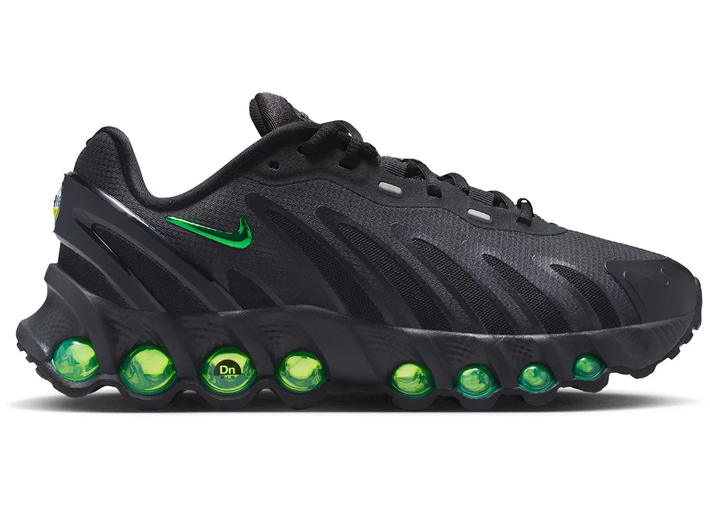 Детские кроссовки Lifestyle Nike Air Max Dn8, Black/Dark Smoke Grey/Black/Green Strike